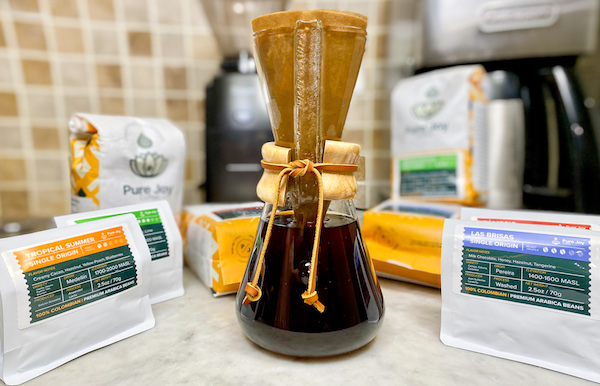 Pure Joy Coffee Sample Packs blog